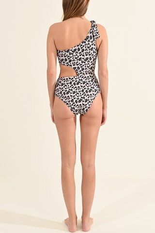 Bañador asimétrico - Negro - Molly Bracken