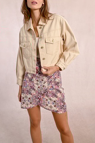 Spijkerjasje - Beige