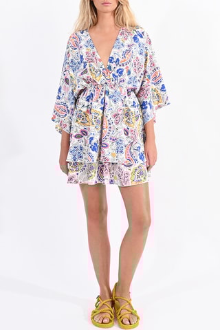 Jurk met Ruches - Wit - Molly Bracken