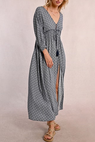 Lange Jurk - Marineblauw