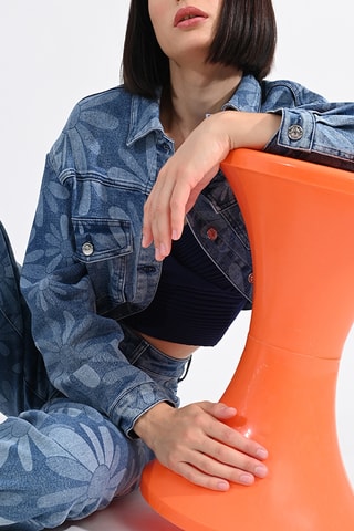 Spijkerjasje - Kobaltblauw - Lili Sidonio