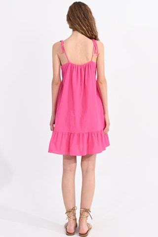 Vestido evasé - Fucsia - Lili Sidonio