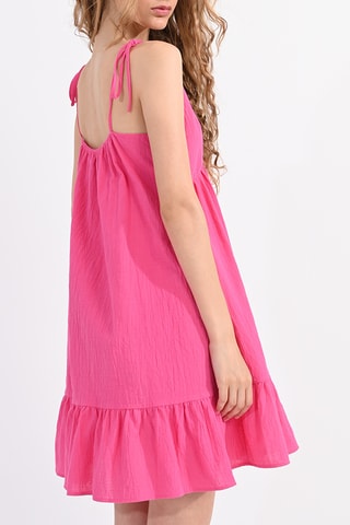 Vestido evasé - Fucsia - Lili Sidonio