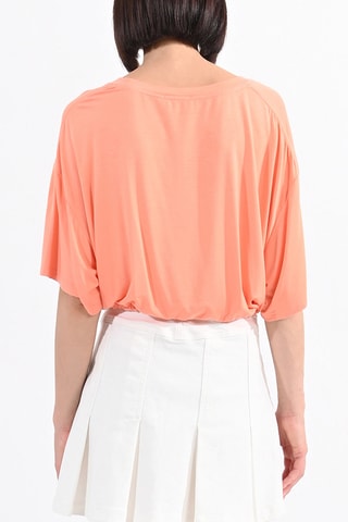 Camiseta cropped - Naranja - Lili Sidonio