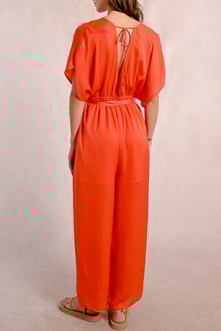 Jumpsuit - Koraalrood