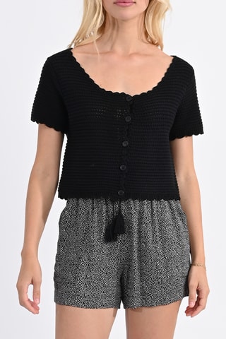 Cárdigan - Negro - Molly Bracken