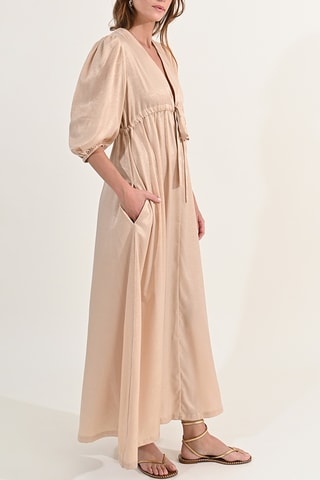 Lange Jurk - Goudkleurig - Molly Bracken