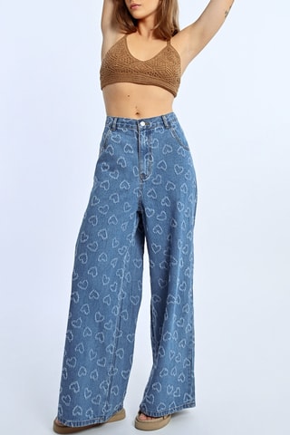 Vaquero de tiro alto - Azul