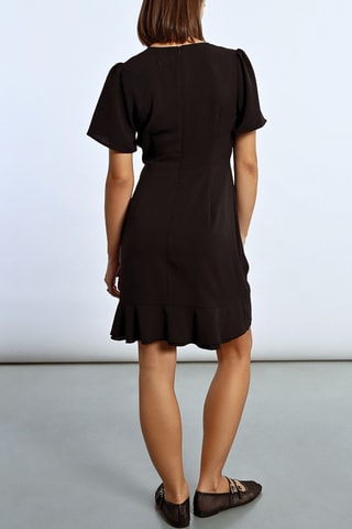 Vestido recto - Negro