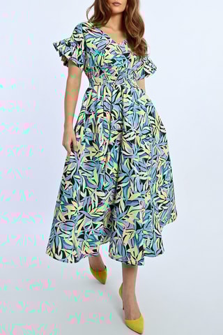 Vestido midi - Negro