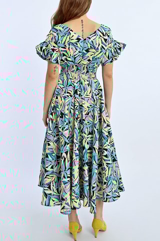 Vestido midi - Negro