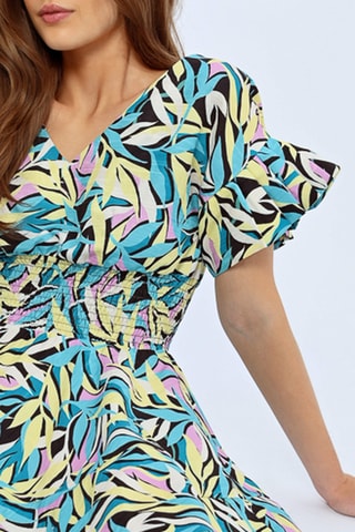 Vestido midi - Negro