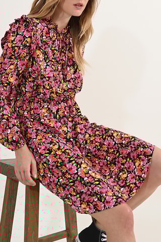 Rechte Jurk - Zwart - Molly Bracken