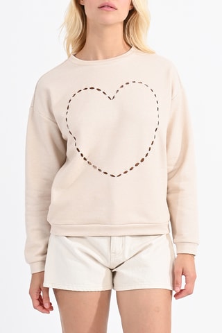 Sudadera - Beige - Molly Bracken