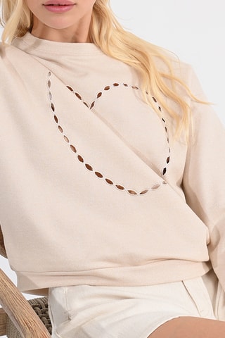 Sudadera - Beige - Molly Bracken