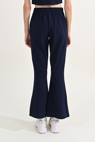 Pantalón de tiro alto - Azul marino - Lili Sidonio