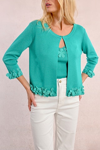 Cárdigan - Turquesa