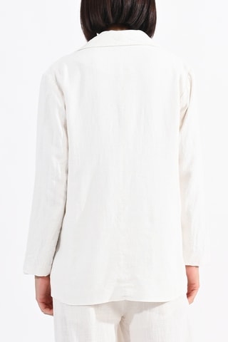 Linnen Jasje - Wit - Lili Sidonio