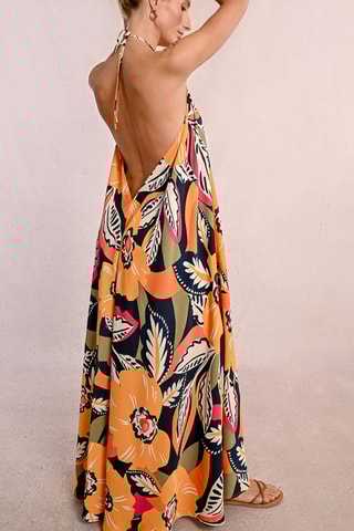 Lange Jurk - Mosterdgeel