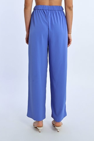 Pantalón de tiro alto - Índigo