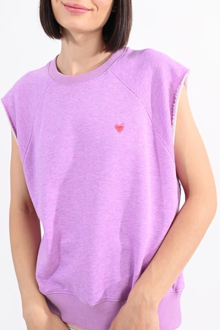 Mouwloze Sweater - Paars - Lili Sidonio