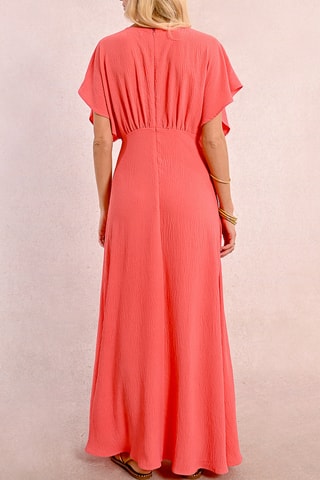 Vestido largo - Coral