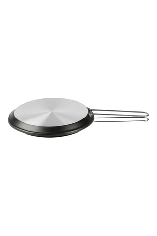 Poêle à double face en acier inoxydable - 24 cm