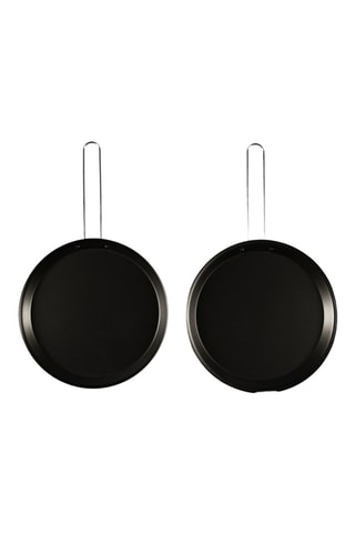 Poêle à double face en acier inoxydable - 24 cm