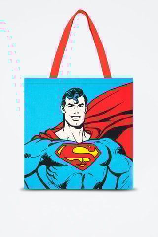 Tote bag Superman Ligue des Justiciers DC Comics 41,5 x 41,5 cm