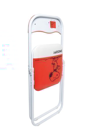 Chaise pliable Snoopy - Blanc et rouge