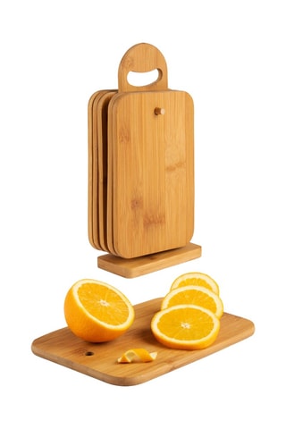 6 planches à découper en bois