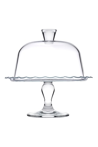 Présentoir à gâteaux avec cloche - 26,4 cm