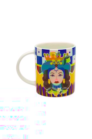 4 mugs  en New Bone China Rhapsody - 30 cl