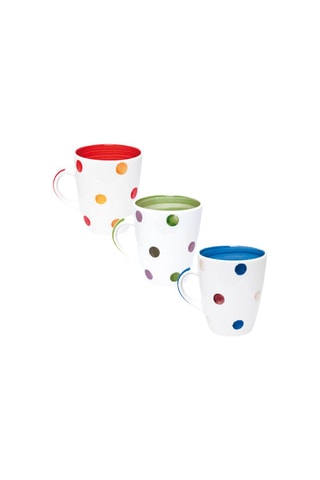 6 mugs en céramique - 30 cl