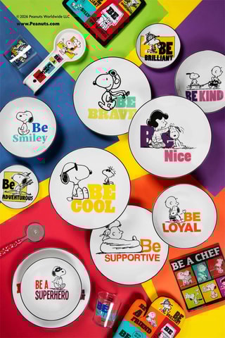 Coupe-pizza Snoopy et Woodstock Snoopy et les Peanuts - 19 x 6,3 x 1,5 cm