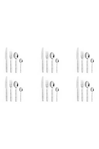 Ménagère en acier inoxydable Bambu  - 24 pièces