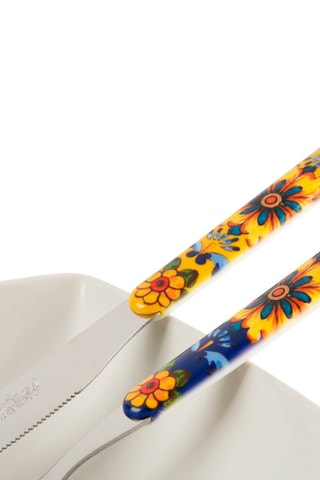 Ménagère en acier inoxydable 18/0 AISI 430 Trinacria - 24 pièces