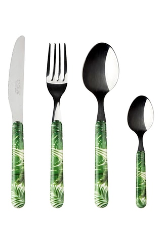 Ménagère en acier inoxydable Foliage - 24 pièces