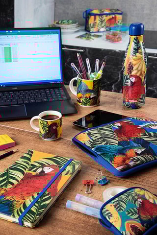 Sac isotherme Havana - Bleu et orange