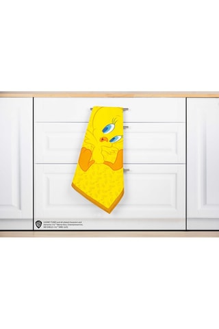 Torchon Titi et Grosminet Looney Tunes - Jaune