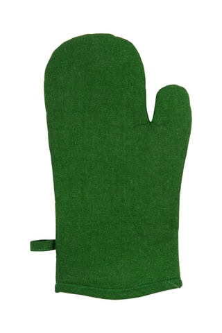 Gant de four Foliage - Vert et blanc