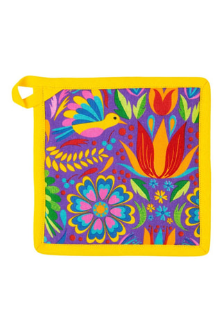 Manique - Jaune et violet