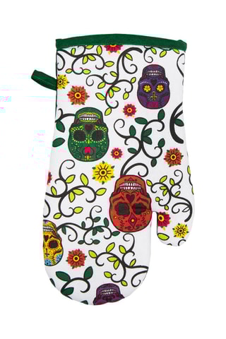 Manique Calavera - Blanc et vert