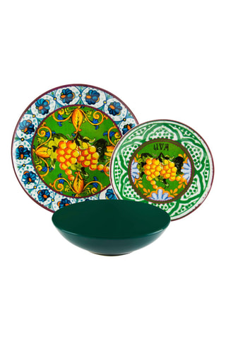 Service en porcelaine Bari Vecchia - 18 pièces