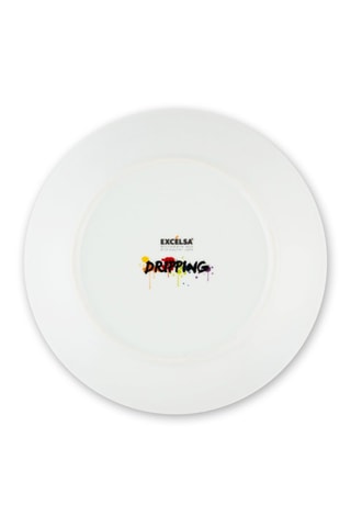 Service en porcelaine Dripping - 18 pièces