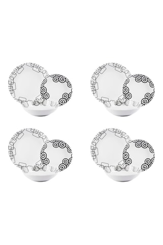 Service en porcelaine Magic - 12 pièces