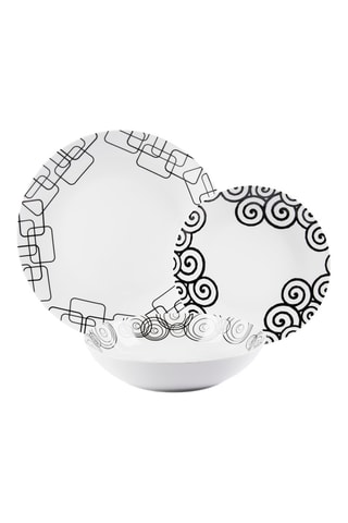 Service en porcelaine Magic - 12 pièces