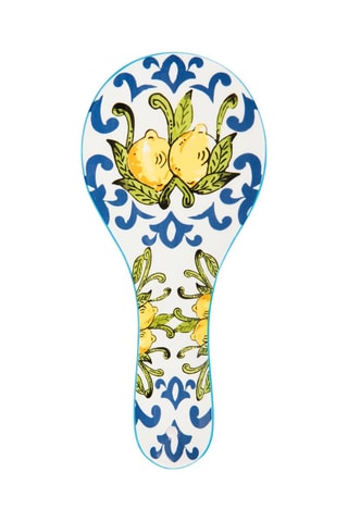 Porte-cuillère en céramique Amalfi - Blanc