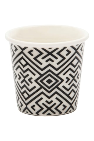 6 tasses à café en porcelaine Emily - 9 cl