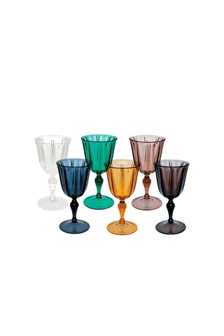 6 verres Country chic - 25 cl